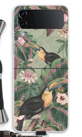 Tropical jungle toucan