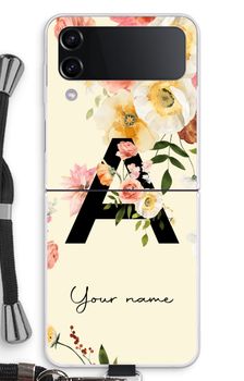 Flirty Flowers Monogram