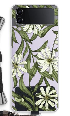 White flower pattern