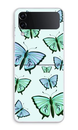 Blue & Green Butterflies