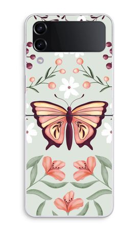 Butterfly in a floral world