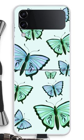 Blue & Green Butterflies