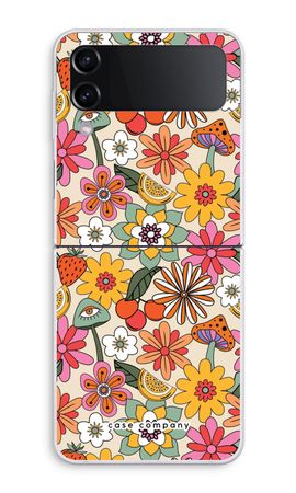 Retro Flowers N°2 - Yellow