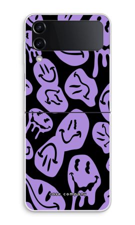 Melting Smiley - Purple