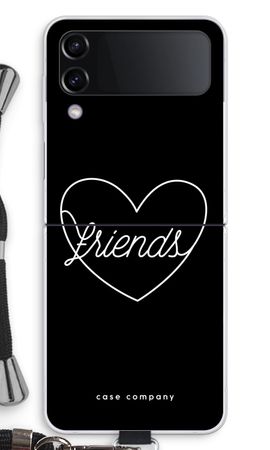 Friends heart black