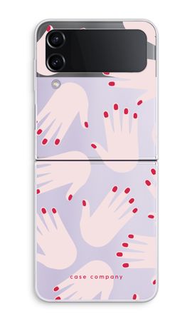 Hands pink