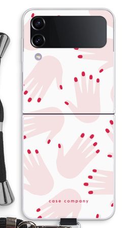 Hands pink