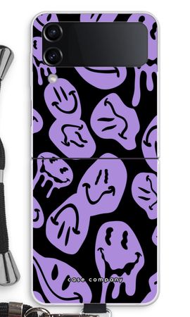 Melting Smiley - Purple