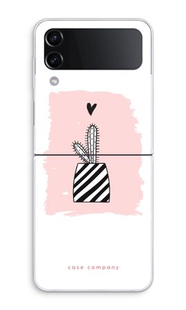 Black and white cactus