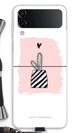 Black and white cactus