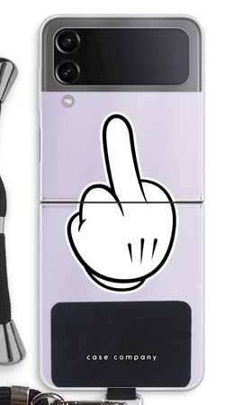Middle finger black