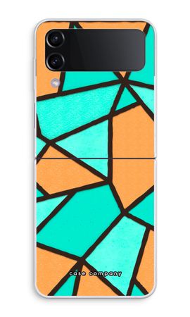 Stained glass - Orange