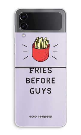 Fries before guys