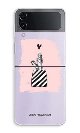 Black and white cactus