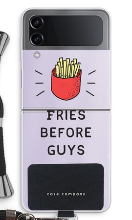 Fries before guys