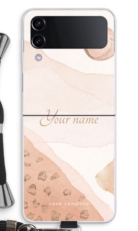Gold Spots Namecase - Blush