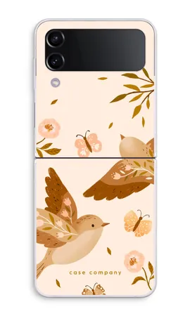 Fluttering Pair, Mehki ovitek Samsung Galaxy Z Flip4