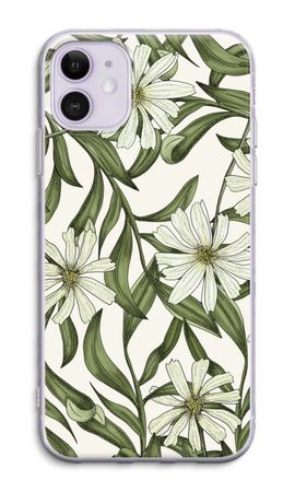 White flower pattern
