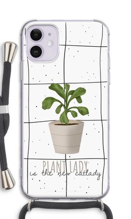 Houseplant on windowpane