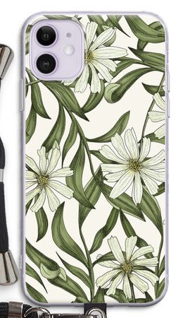 White flower pattern