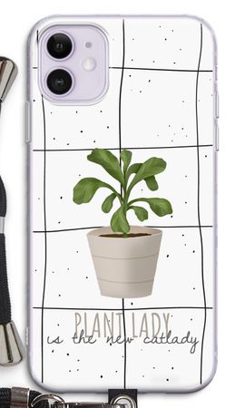 Houseplant on windowpane