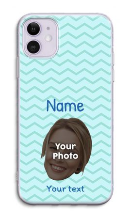 Visage personnalisé - Motif à rayures