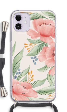 Zartrosa Blumen