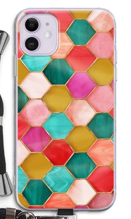 Hexagons in stained glass