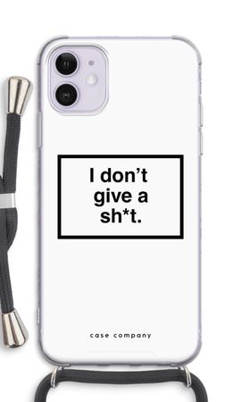 Don't give a shit