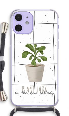 Houseplant on windowpane