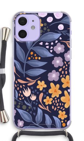 Flowers with blue leaves