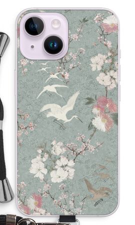 Blüte der japanischen Kranichvögel