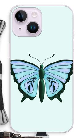 Blauer Schmetterling