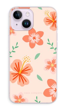 Tropical Pink Flowers