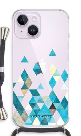 Coloured triangles blue