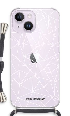 Geometric lines white