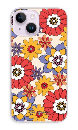 Retro Flowers - Yellow