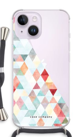 Coloured triangles pastel