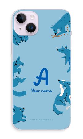 Playful Dogs Monogram