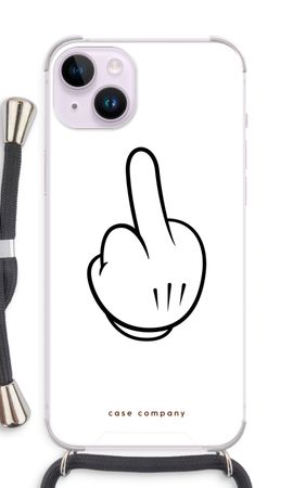 Middle finger white