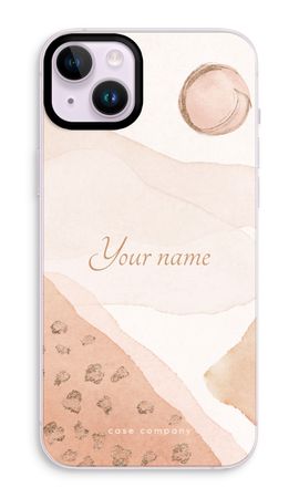 Gold Spots Namecase - Blush