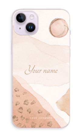 Gold Spots Namecase - Blush