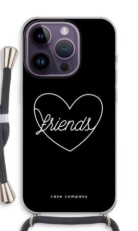 Friends heart black