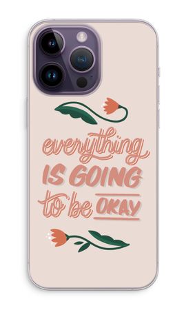 Optimistic flower girl