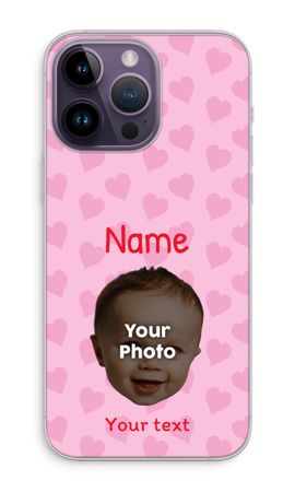 Personalized Face - Hearts N°2