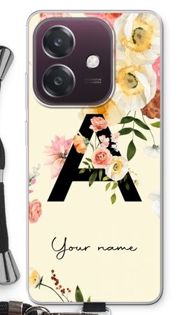 Flirty Flowers Monogram