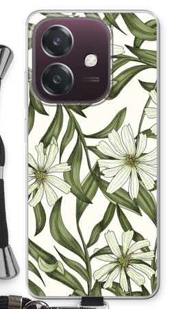 White flower pattern