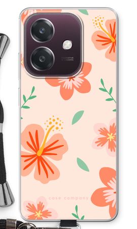 Tropical Pink Flowers