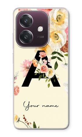 Flirty Flowers Monogram