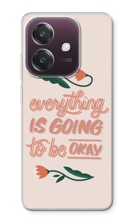 Optimistic flower girl